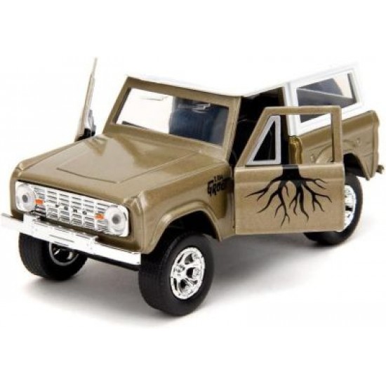 Метален автомобил Ford Bronco с Груут 1973 1:32 Jada Toys 253223018