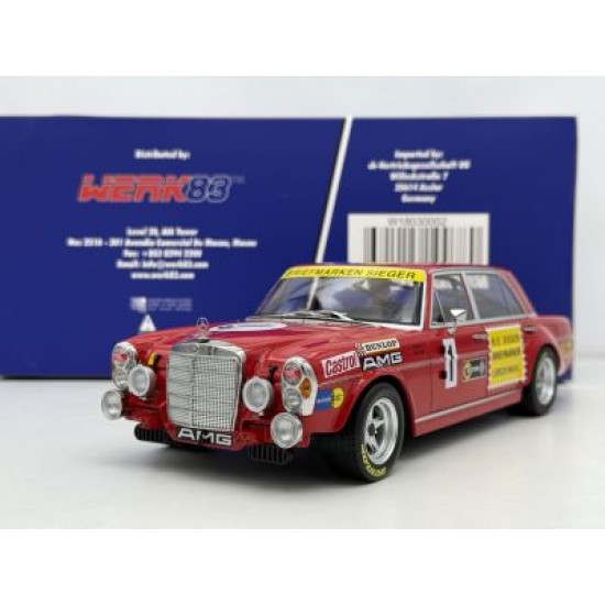 Метална кола Mercedes-Benz 300 SEL 6.8 WERK83 18030002 - 1:18