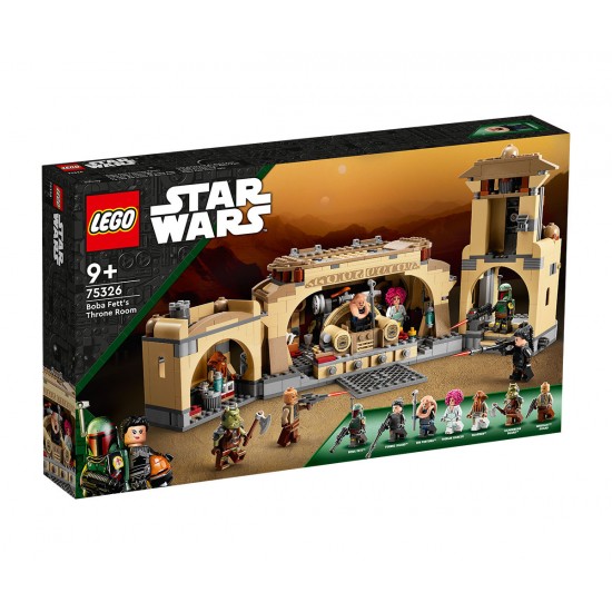Конструктор LEGO Star Wars Тронната зала на Boba Fett 75326