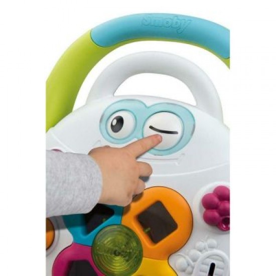 Проходилка и интерактивна дъска сортер 2 в 1 Smoby Cotoons 7600110428