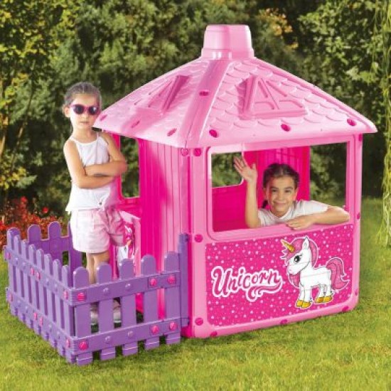Градинска къща с ограда UNICORN DOLU 2511