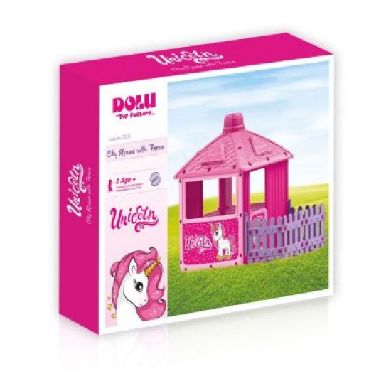 Градинска къща с ограда UNICORN DOLU 2511