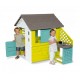 Градинска къща за игра с кухня Smoby Playhouse 600810722