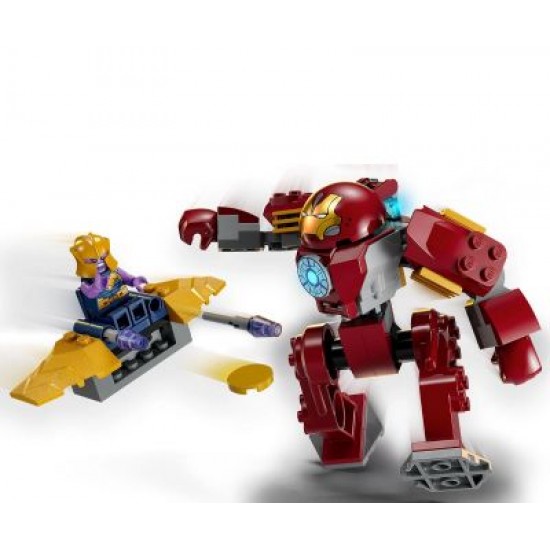Конструктор LEGO Marvel Super Heroes 76263 - Хълкбъстър на Железния човек срещу Танос