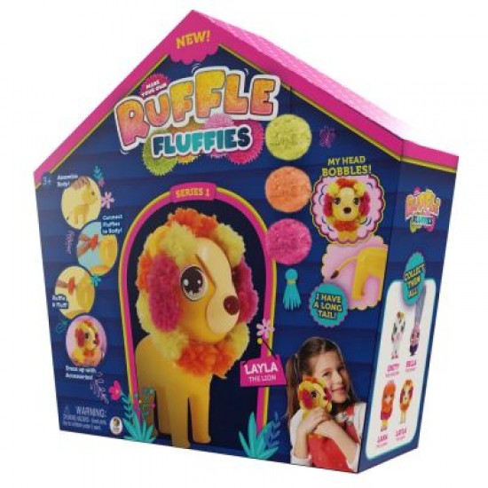 Лъвче за украсяване Ruffle Fluffies