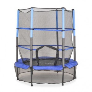 Батут с вътрешна мрежа HOP Byox 4.5FT 140 см син