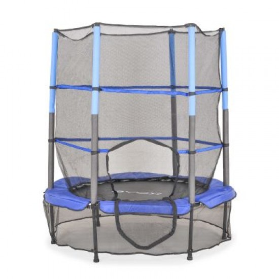 Батут с вътрешна мрежа HOP Byox 4.5FT 140 см син
