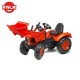 Детски трактор с педали и гребло Kubota FALK F2062D