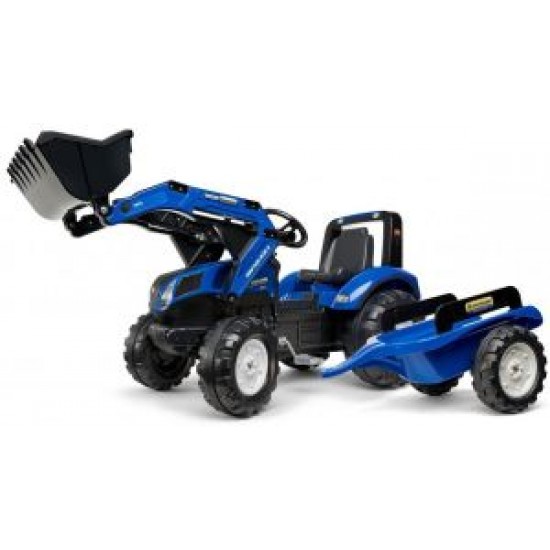 Детски трактор с ремарке New Holland FALK F3090M