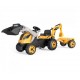 Детски трактор с педали,ремарке и товарач Smoby Builder Max