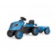 Детски трактор с педали и ремарке Farmer XL Smoby 7600710129