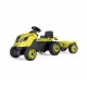 Детски трактор с педали и ремарке Farmer XL Smoby