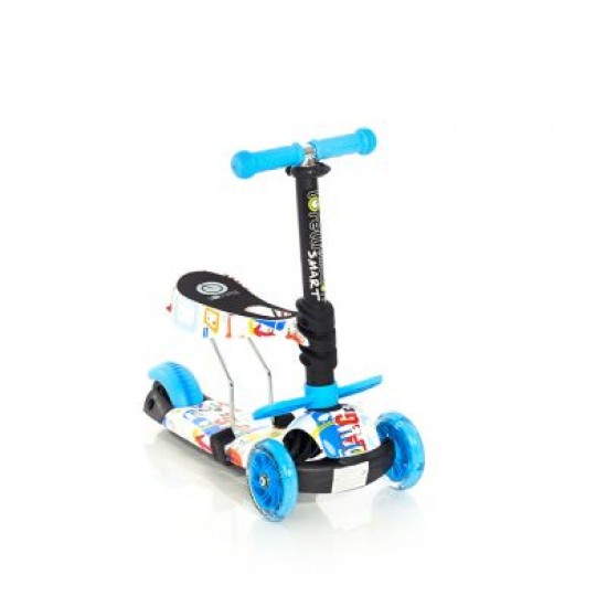 Тротинетка със седалка 2в1 LORELLI SMART TRACERY