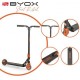 Tротинетка за трикове Byox Stunt Rebel КАРБОН